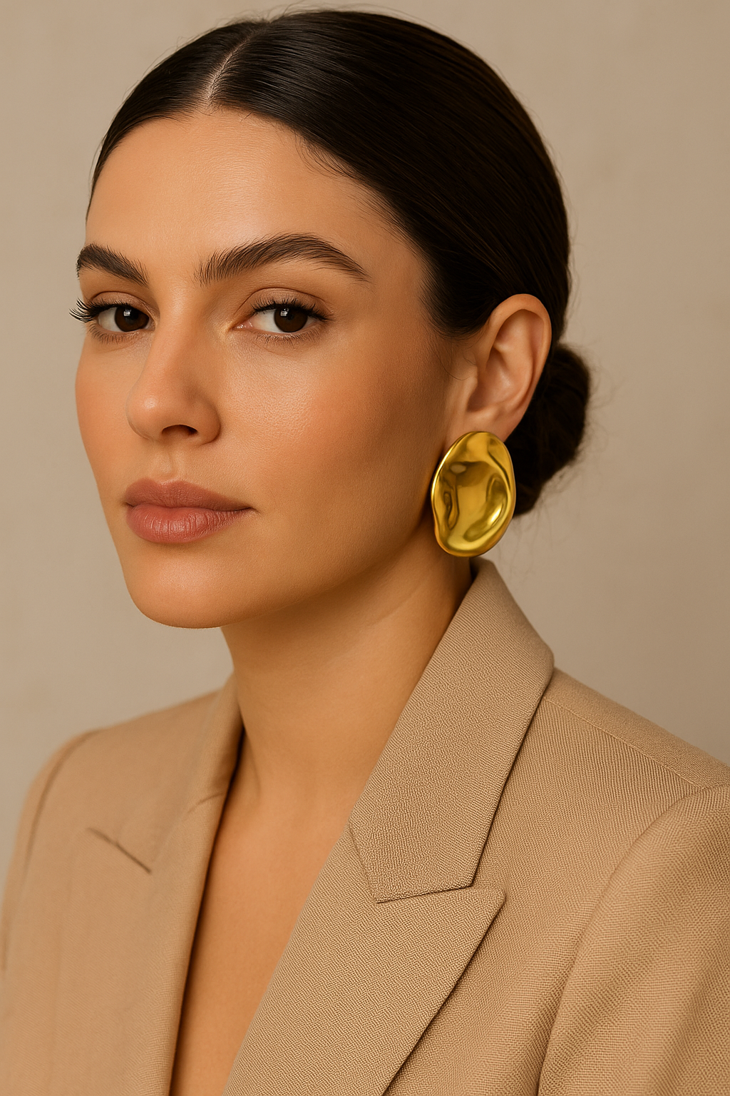 Brinco NInfa Dourada