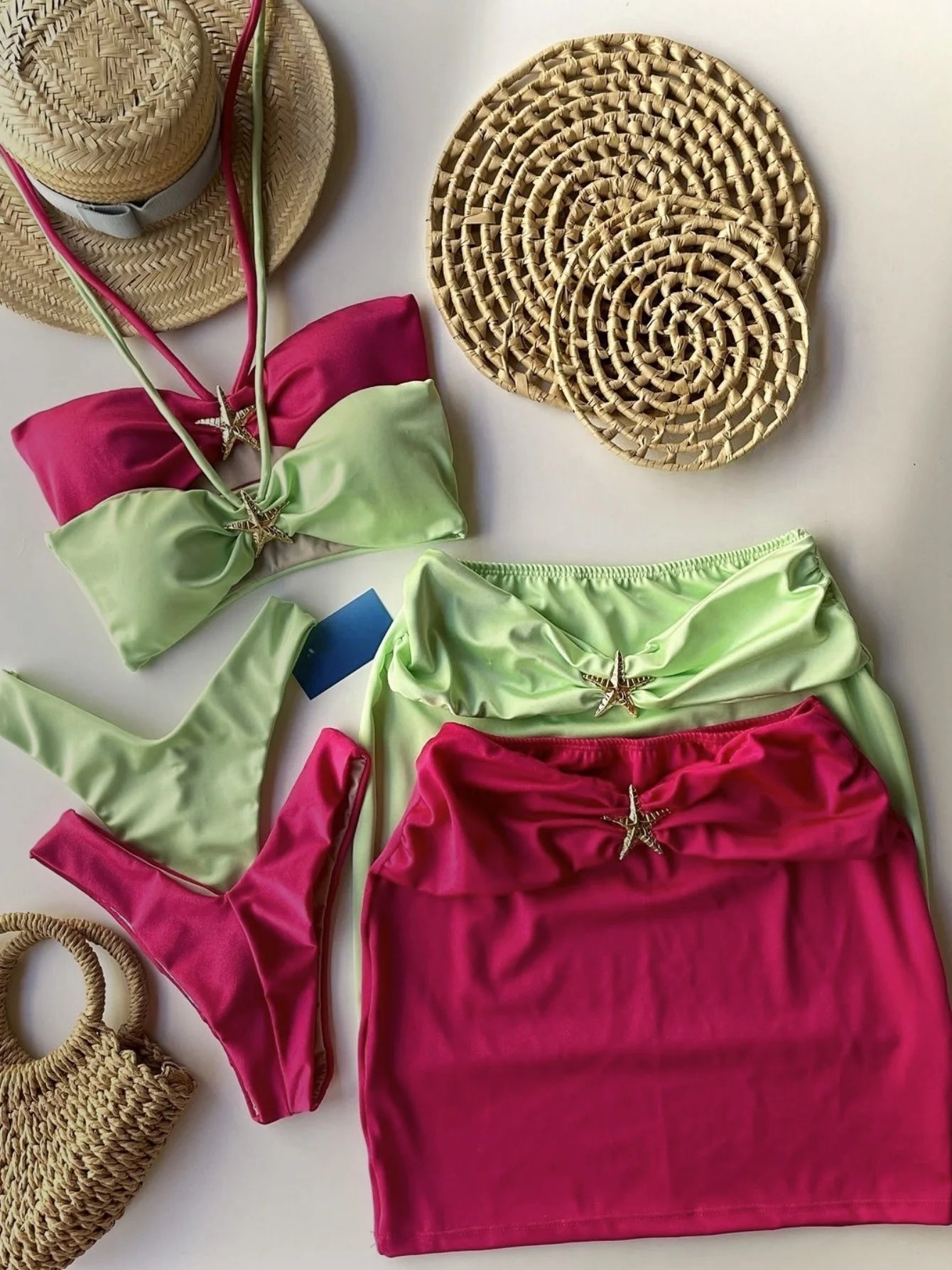 Conjunto Ninfa Dourada