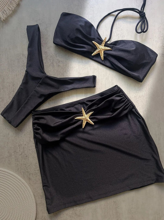 Conjunto Ninfa Dourada