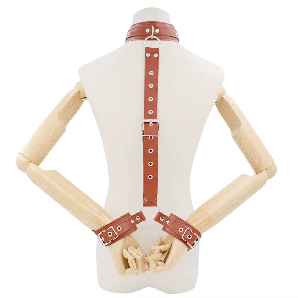 Kit Coleira e algemas Dominatrix