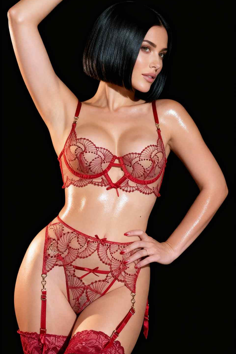 Melissa - Lingerie Sensual com Renda: Sua Nova Arma de Sedução