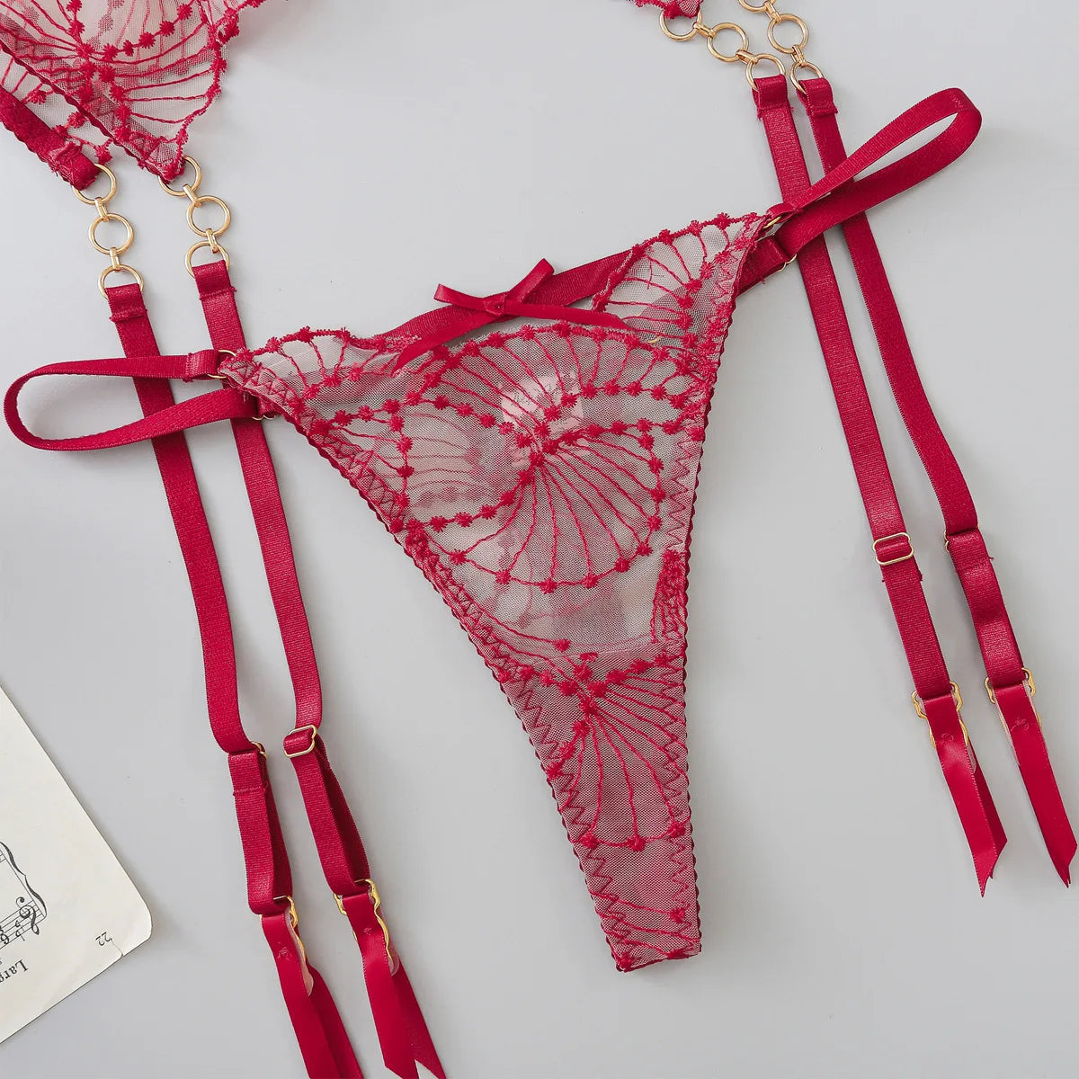 Melissa - Lingerie Sensual com Renda: Sua Nova Arma de Sedução