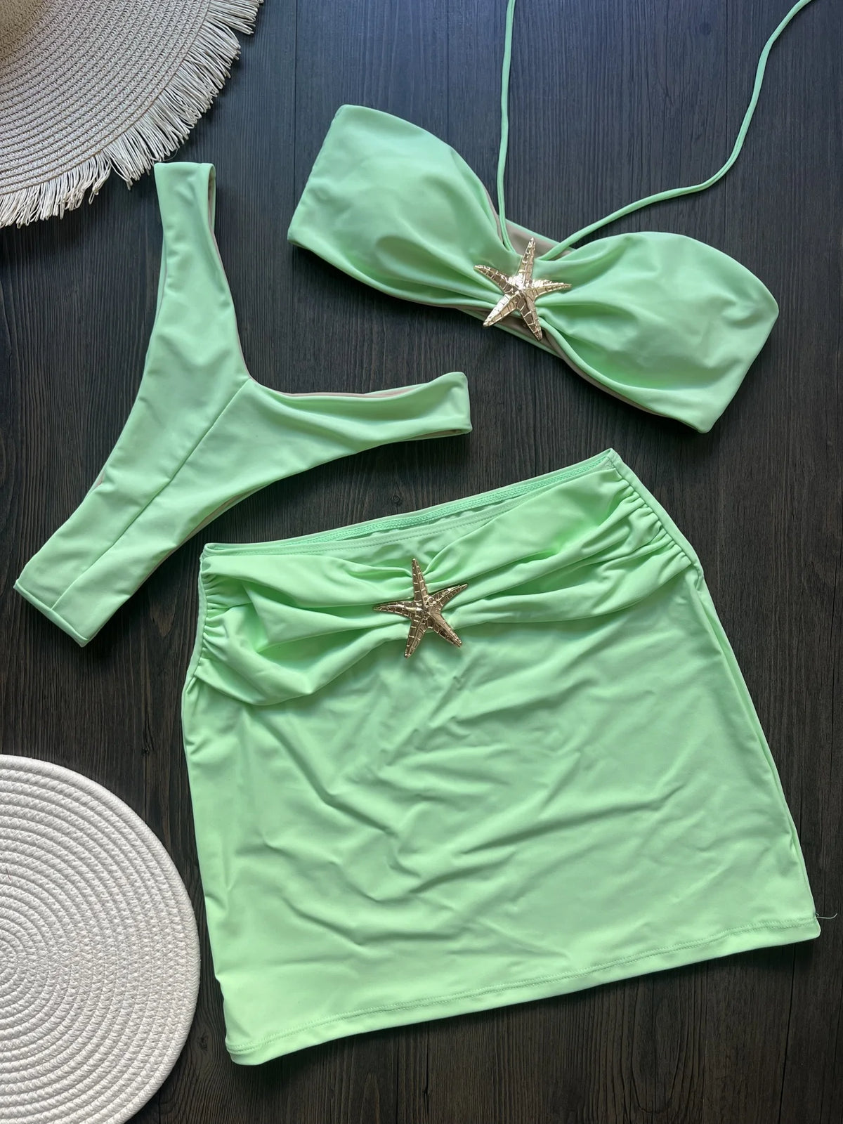 Conjunto Ninfa Dourada