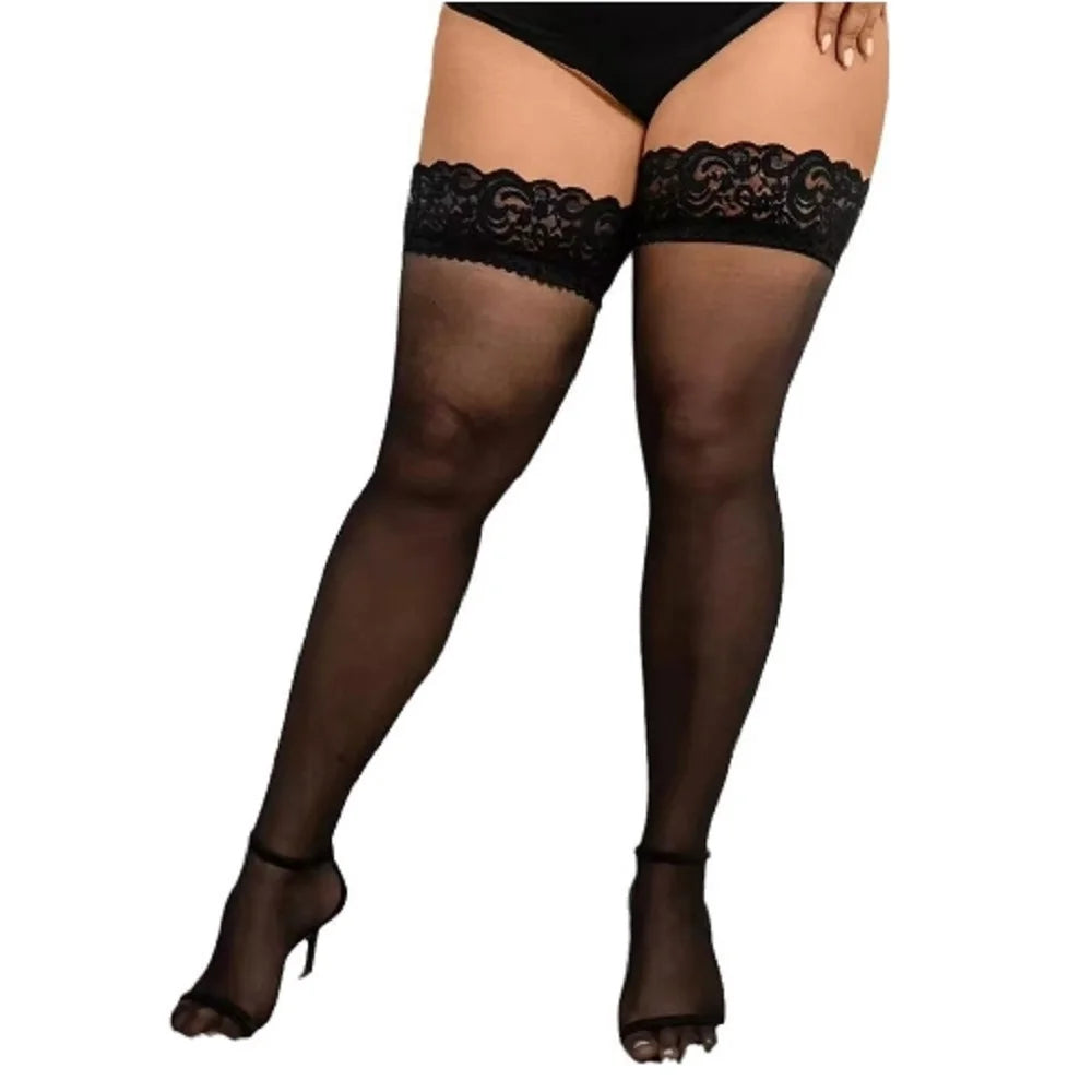 Meia 7/8 Plus Size