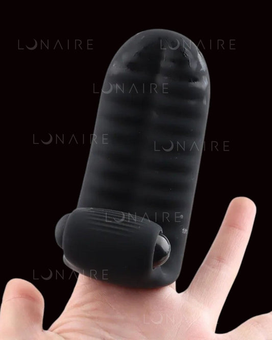 Vibrador de Dedo Dione — bullet removível e relevos