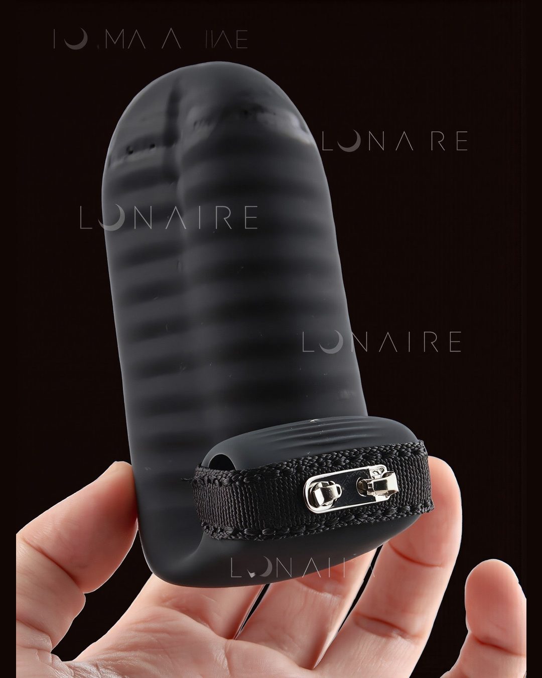 Vibrador de Dedo Dione — bullet removível e relevos