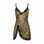 Camisola Cibele — oncinha acetinada e fenda de renda