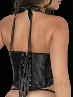 Conjunto Séraphine — corset cropped e string