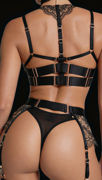 Isabella — costas, detalhe das tiras