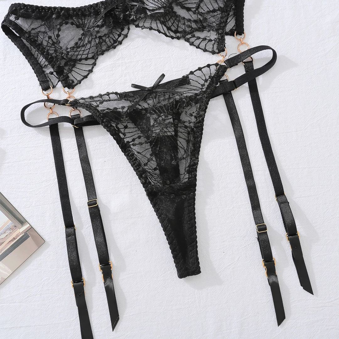Melissa - Lingerie Sensual com Renda: Sua Nova Arma de Sedução
