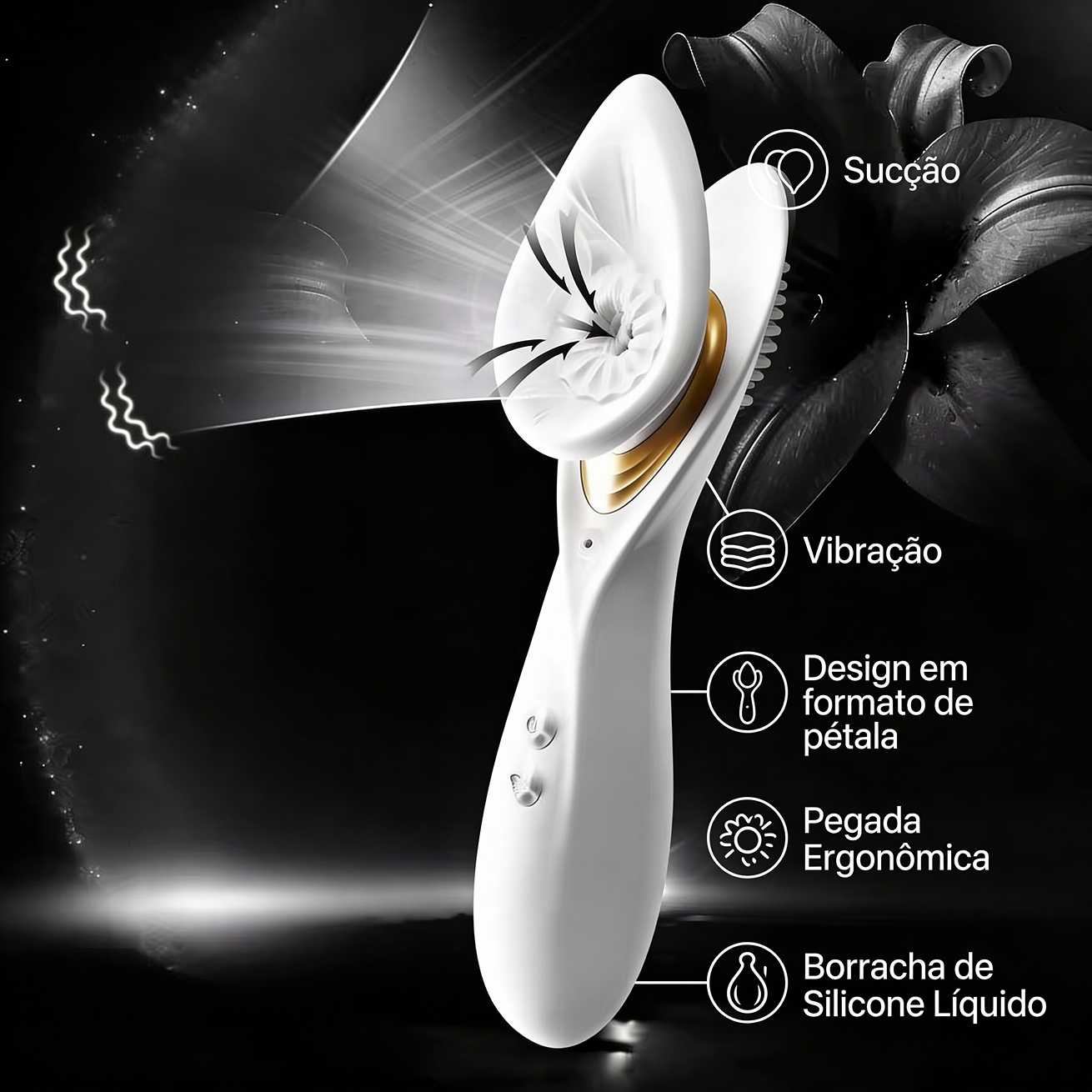 Vibrador Rose - o prazer que você sempre quis ter